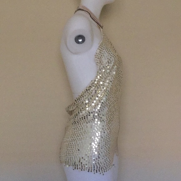 Katharine Story All Over Sequins Top Size Small - Picture 4 of 5